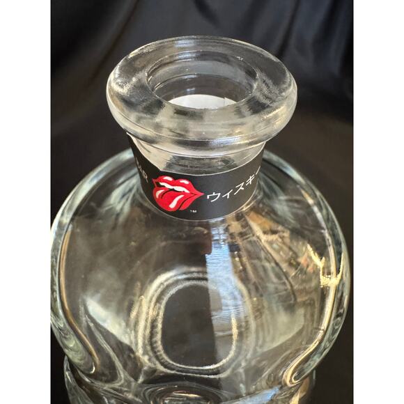 Rolling Stones Anniversary Stones Bar Empty Bottle No Cork - Picture 3 of 11